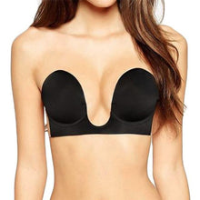 Load image into Gallery viewer, Invisible Backless Adhesive Push Up Bra
