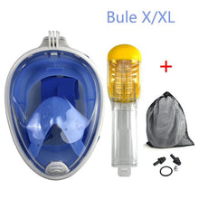Load image into Gallery viewer, Full Face Snorkeling Mask
