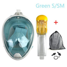 Load image into Gallery viewer, Full Face Snorkeling Mask
